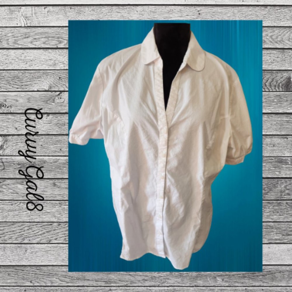 🔥 Last Chance 🔥  Riders By Lee Slim Button Down Shirt XXL